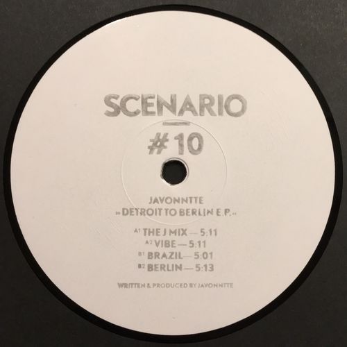 Javonntte - Detroit To Berlin EP [SCENARIO #10] [AIFF] [Vinyl]
